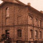Budynek fabryki w roku 1920 